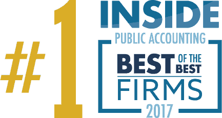 Inside Public Accounting Number One Ranked Logo