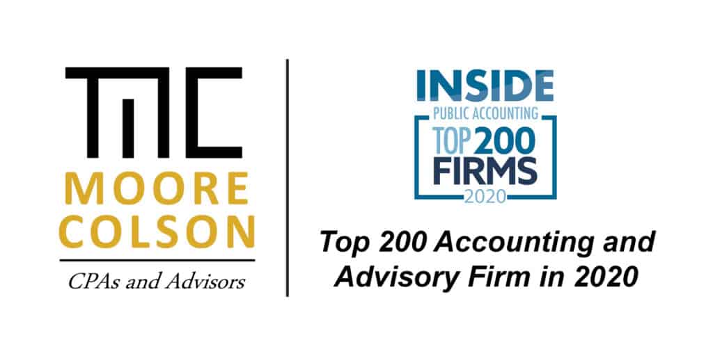 Moore Colson CPAs Advisors IPA Top 200 Accounting Firm in US - Atlanta Georgia